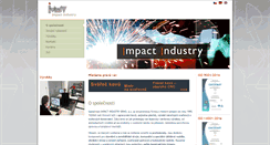 Desktop Screenshot of impactbrno.cz